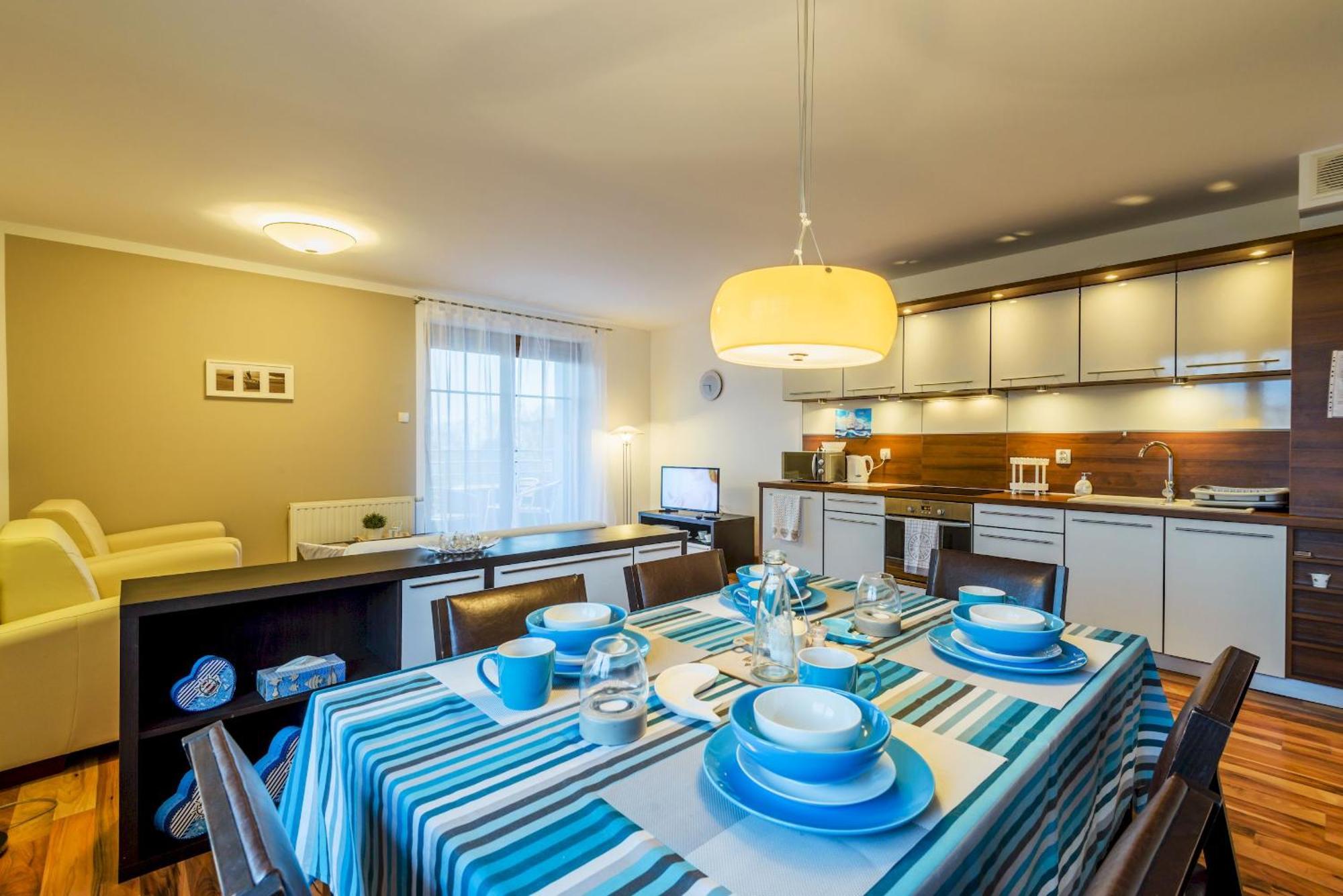 Apartamenty Mierzeja - Willa Turkusowa, Kąty Rybackie 外观 照片
